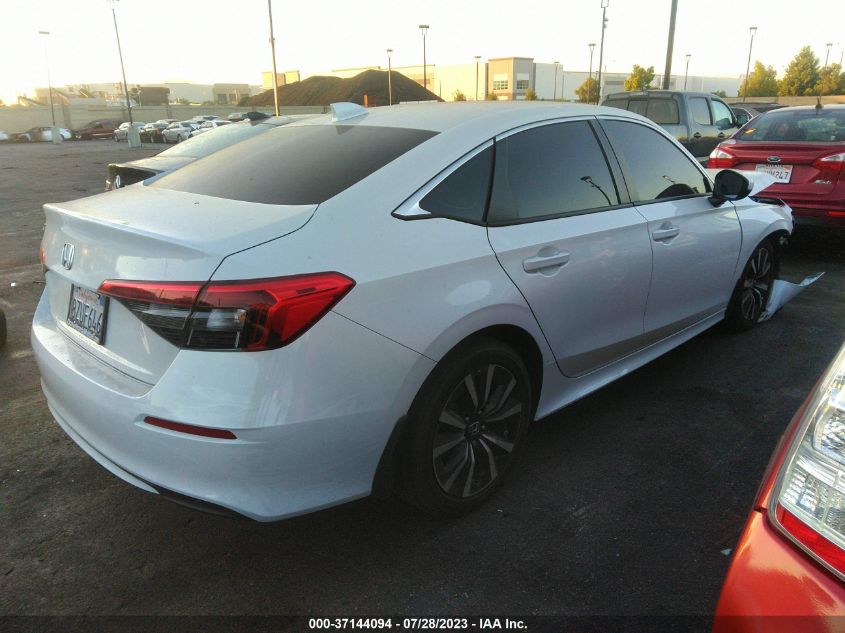 2022 HONDA CIVIC SEDAN EX - JHMFE1F78NX009581