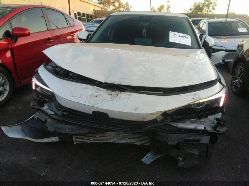 2022 HONDA CIVIC SEDAN EX - JHMFE1F78NX009581