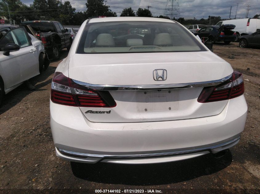 2016 HONDA ACCORD SEDAN LX - 1HGCR2F31GA150592