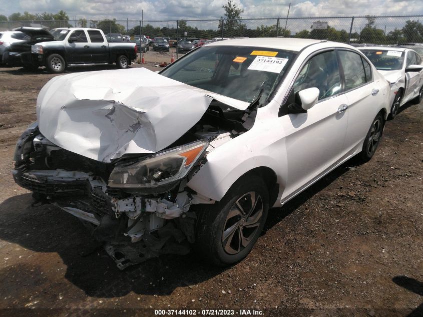 2016 HONDA ACCORD SEDAN LX - 1HGCR2F31GA150592