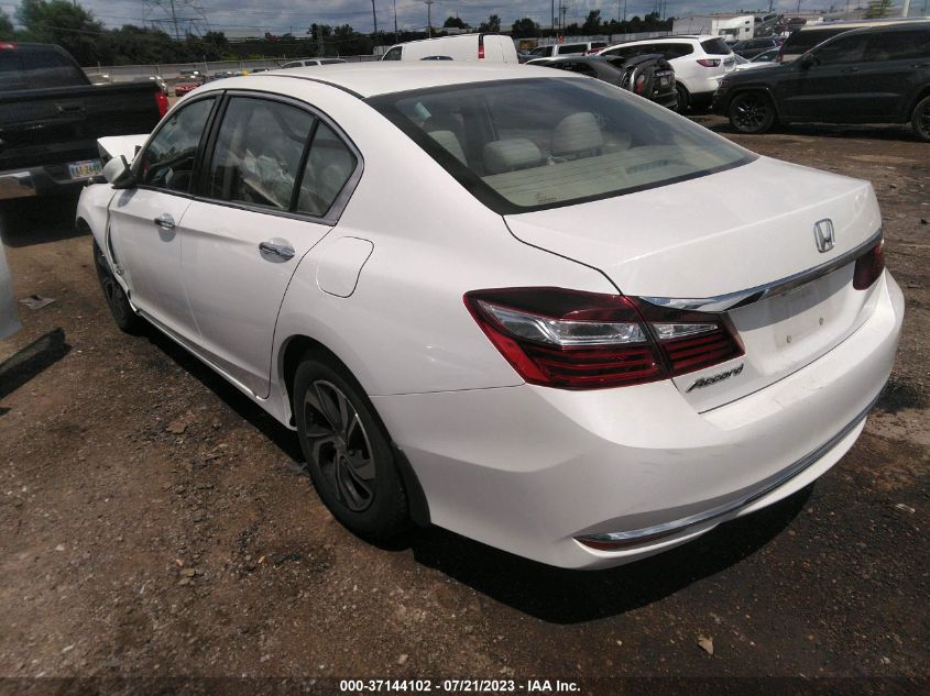 2016 HONDA ACCORD SEDAN LX - 1HGCR2F31GA150592