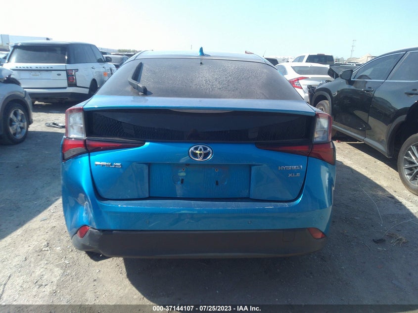 VIN JTDKARFUXL3122033 2020 TOYOTA PRIUS L/LE/XLE/LIMITED