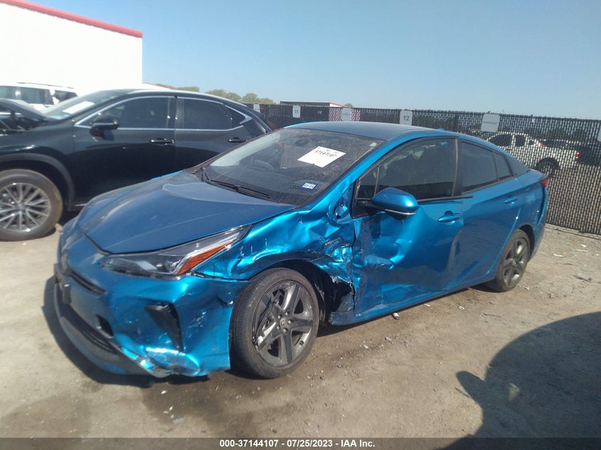 VIN JTDKARFUXL3122033 2020 TOYOTA PRIUS L/LE/XLE/LIMITED