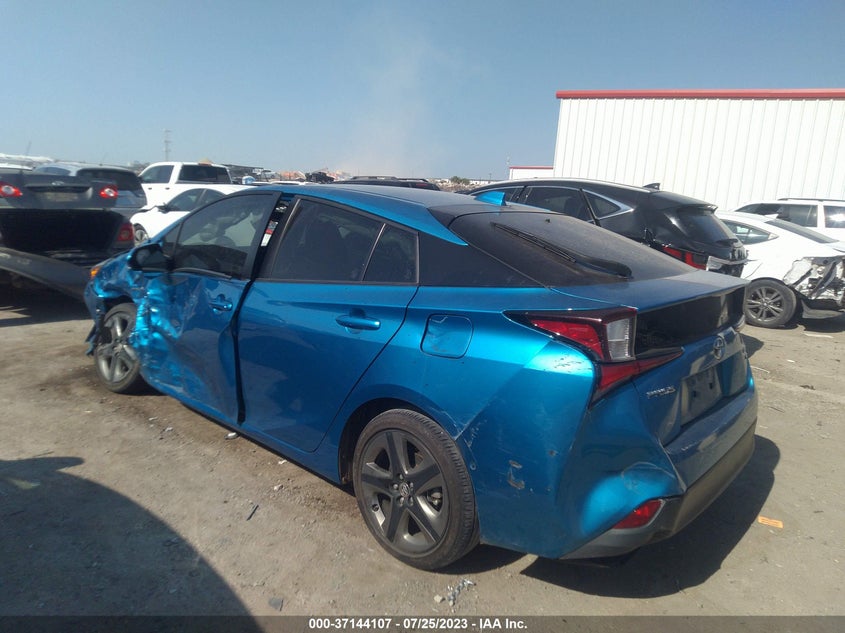 VIN JTDKARFUXL3122033 2020 TOYOTA PRIUS L/LE/XLE/LIMITED