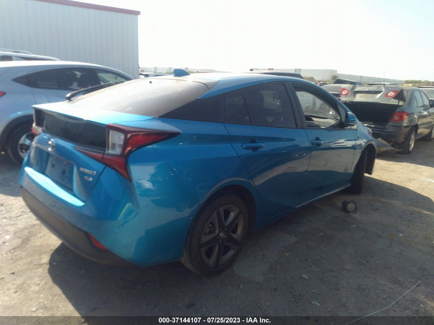 VIN JTDKARFUXL3122033 2020 TOYOTA PRIUS L/LE/XLE/LIMITED