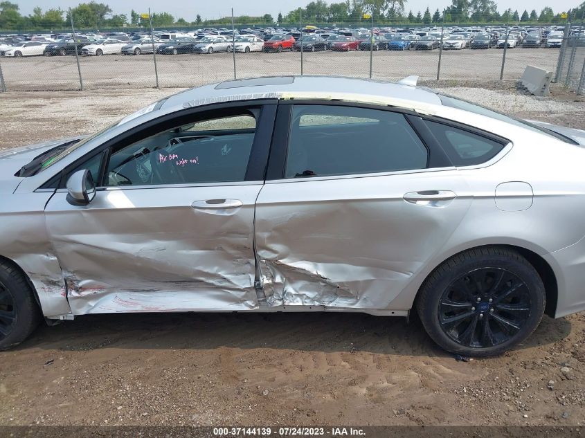 2019 FORD FUSION SE - 3FA6P0T96KR271461