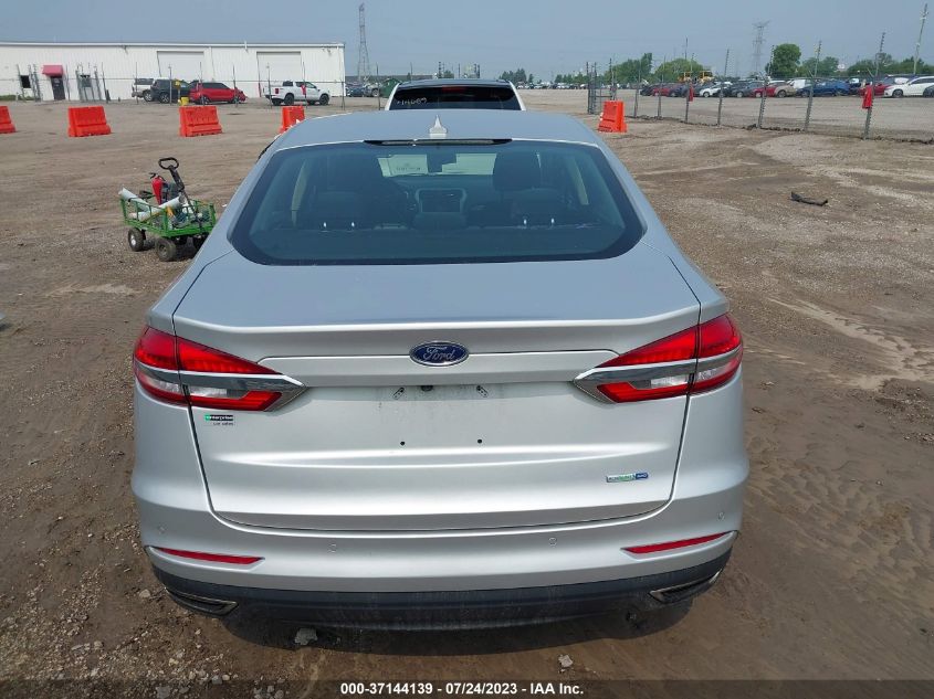 2019 FORD FUSION SE - 3FA6P0T96KR271461