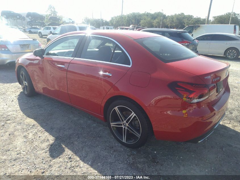2019 MERCEDES-BENZ A-CLASS A 220 WDD3G4FB7KW022799