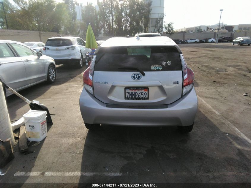 2015 TOYOTA PRIUS C ONE/TWO/THREE/FOUR - JTDKDTB39F1102910
