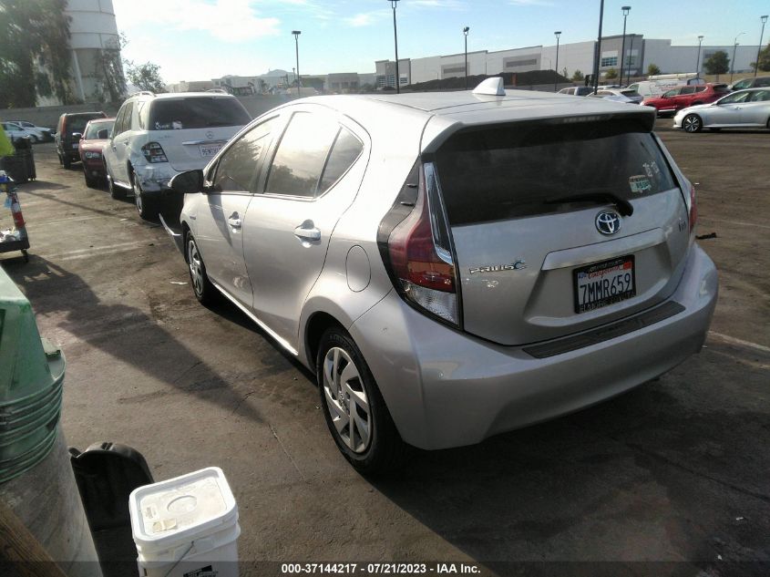 2015 TOYOTA PRIUS C ONE/TWO/THREE/FOUR - JTDKDTB39F1102910