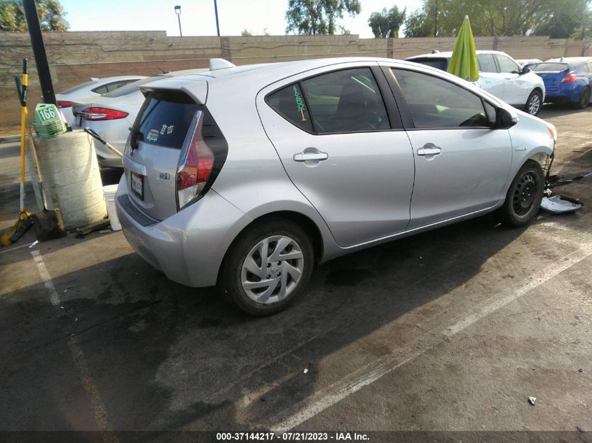 2015 TOYOTA PRIUS C ONE/TWO/THREE/FOUR - JTDKDTB39F1102910