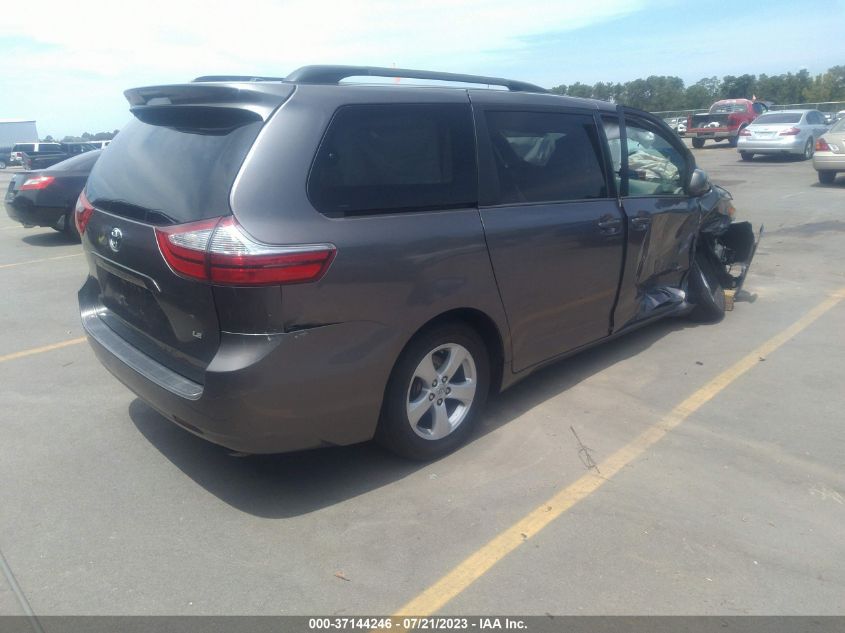 2015 TOYOTA SIENNA LE - 5TDKK3DC9FS669267