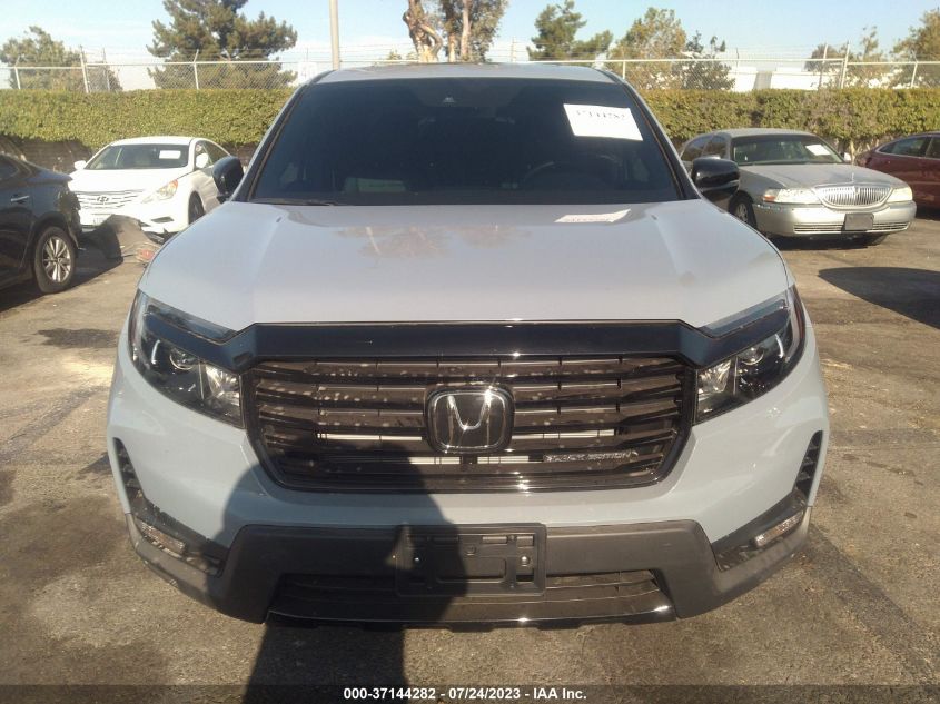 2023 HONDA RIDGELINE BLACK EDITION - 5FPYK3F87PB036444