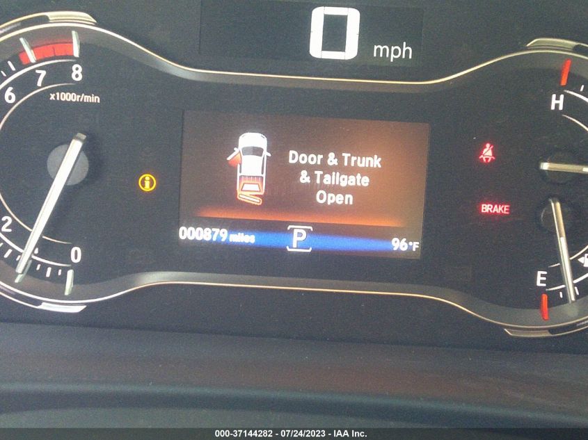 2023 HONDA RIDGELINE BLACK EDITION - 5FPYK3F87PB036444
