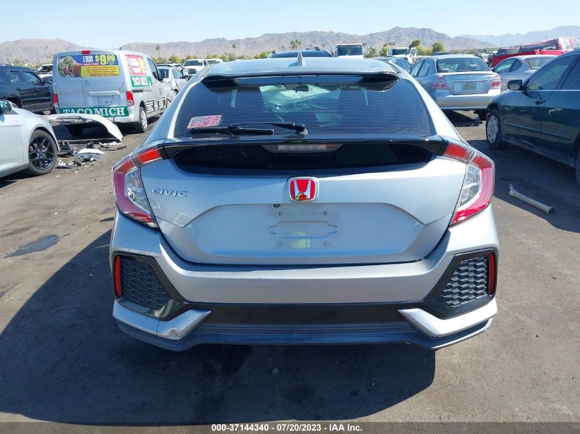 2017 HONDA CIVIC HATCHBACK LX - SHHFK7H29HU209302