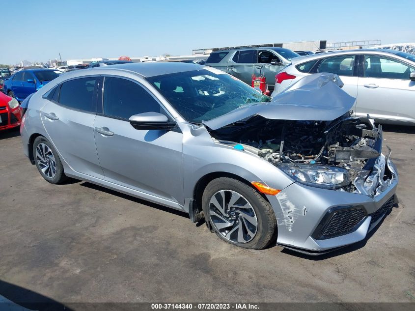 2017 HONDA CIVIC HATCHBACK LX - SHHFK7H29HU209302