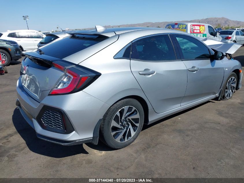 2017 HONDA CIVIC HATCHBACK LX - SHHFK7H29HU209302