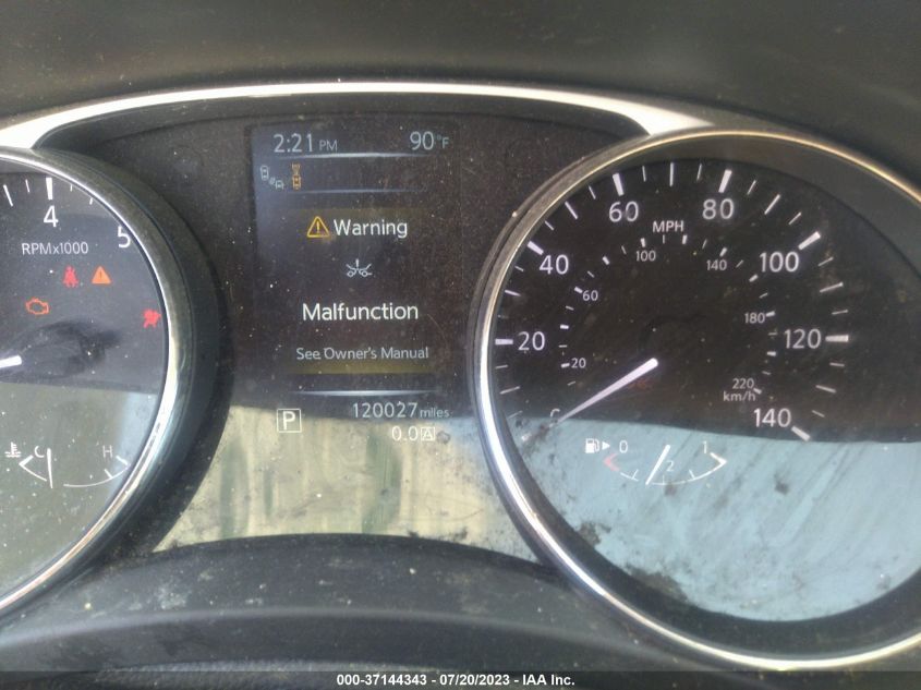 2016 NISSAN ROGUE SL - 5N1AT2MT7GC803727