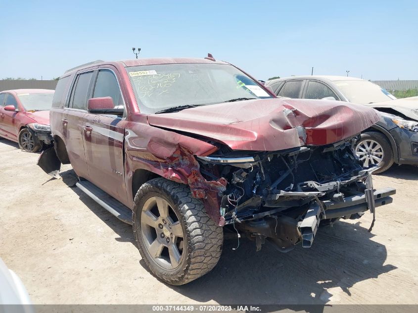 2017 CHEVROLET TAHOE LT - 1GNSCBKC8HR182760