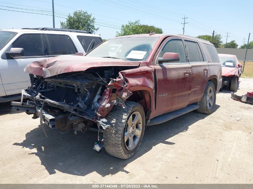 2017 CHEVROLET TAHOE LT - 1GNSCBKC8HR182760