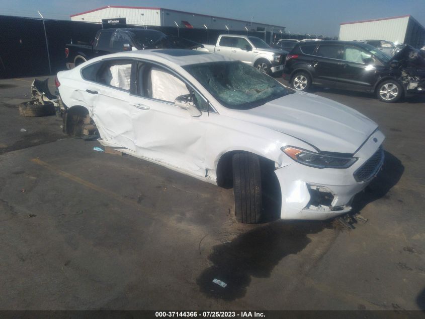 2019 FORD FUSION TITANIUM - 3FA6P0K93KR180343