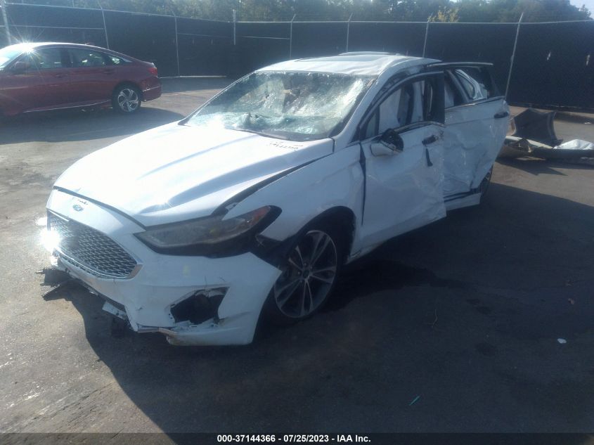 2019 FORD FUSION TITANIUM - 3FA6P0K93KR180343