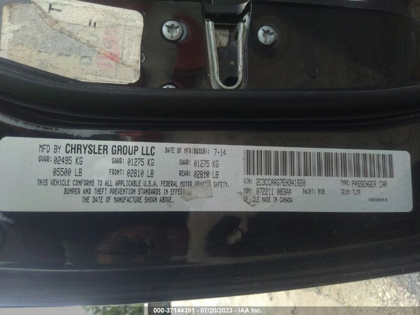 2014 CHRYSLER 300 - 2C3CCARG7EH341820