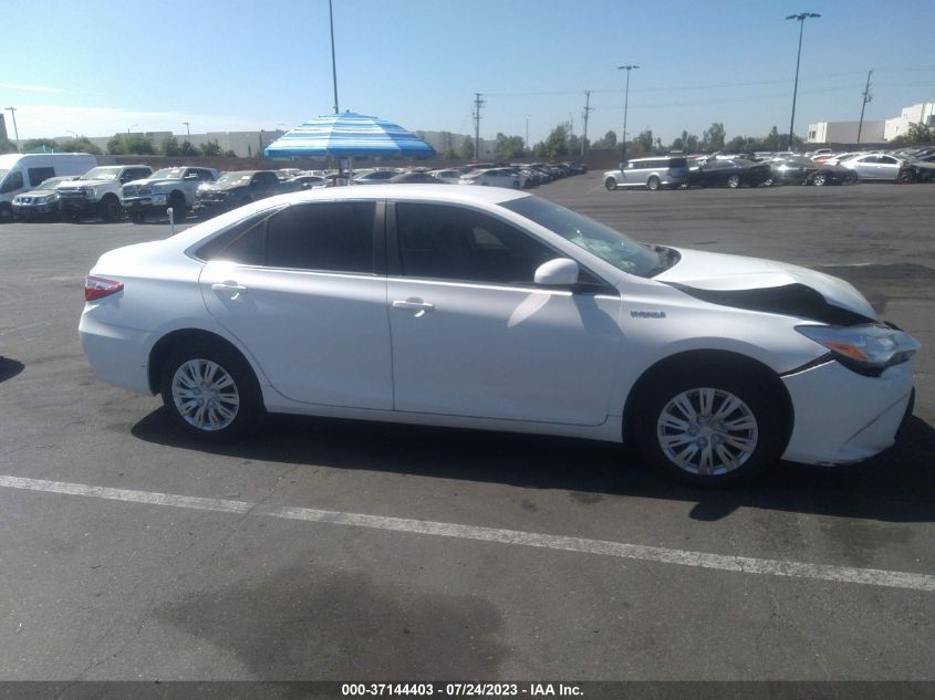 2017 TOYOTA CAMRY HYBRID - 4T1BD1FK8HU217081