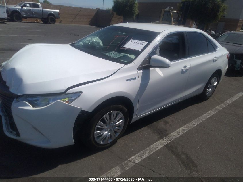 2017 TOYOTA CAMRY HYBRID - 4T1BD1FK8HU217081