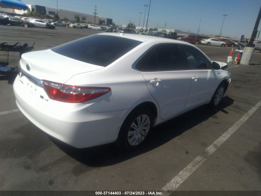 2017 TOYOTA CAMRY HYBRID - 4T1BD1FK8HU217081