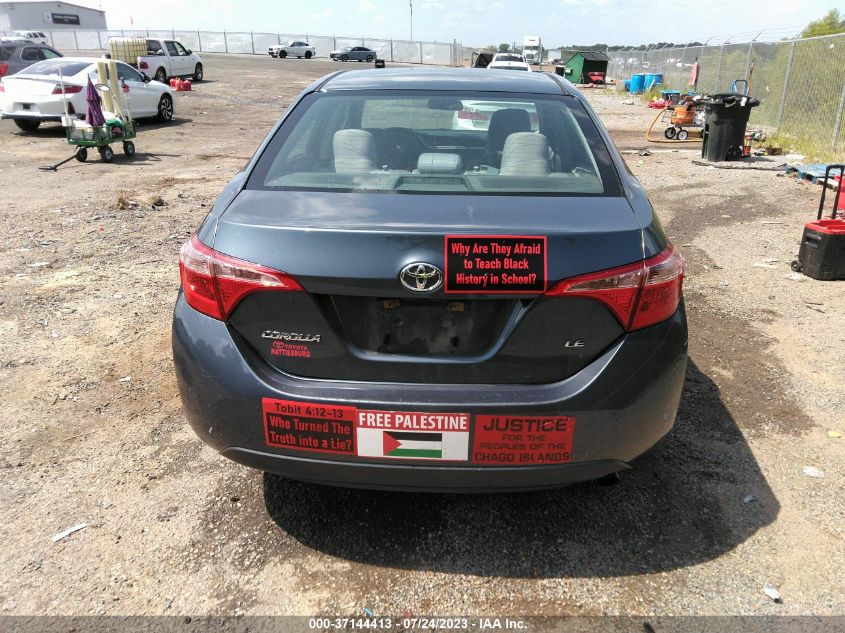 2017 TOYOTA COROLLA L/LE/XLE/SE - 5YFBURHE5HP701362