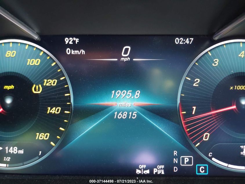 2021 MERCEDES-BENZ GLC GLC 300 - W1N0G8DB0MV315064