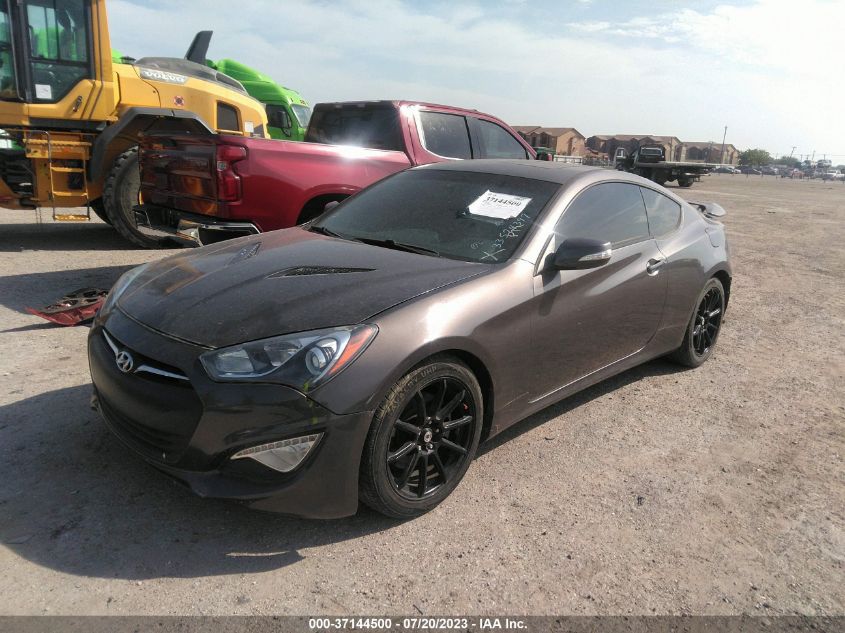 2013 HYUNDAI GENESIS COUPE 3.8 GRAND TOURING KMHHU6KJ2DU098281
