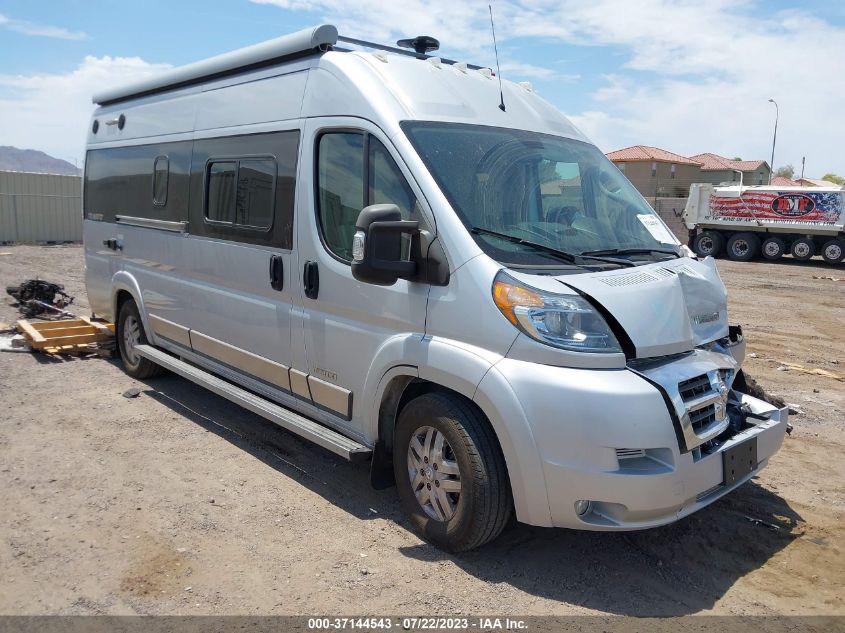 2018 RAM PROMASTER CARGO VAN - 3C6URVJG4JE133988