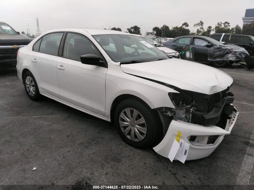 2014 VOLKSWAGEN JETTA SEDAN S - 3VW2K7AJ6EM233806