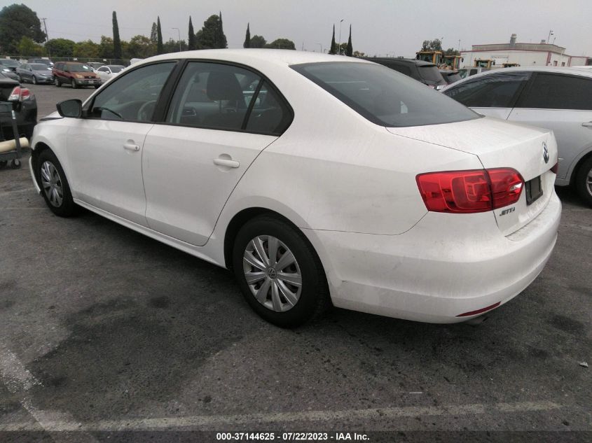 2014 VOLKSWAGEN JETTA SEDAN S - 3VW2K7AJ6EM233806