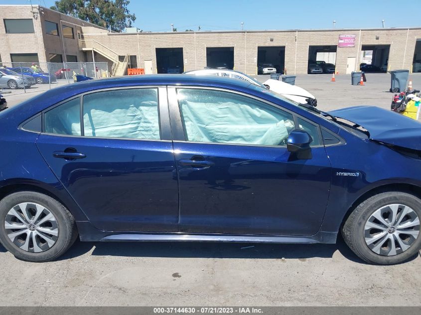 2020 TOYOTA COROLLA HYBRID LE - JTDEBRBE0LJ001077