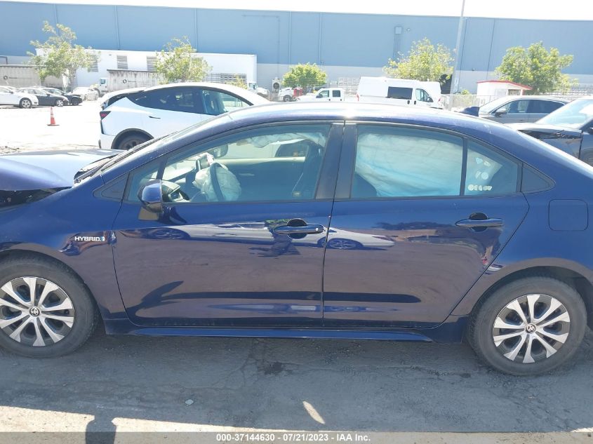 2020 TOYOTA COROLLA HYBRID LE - JTDEBRBE0LJ001077