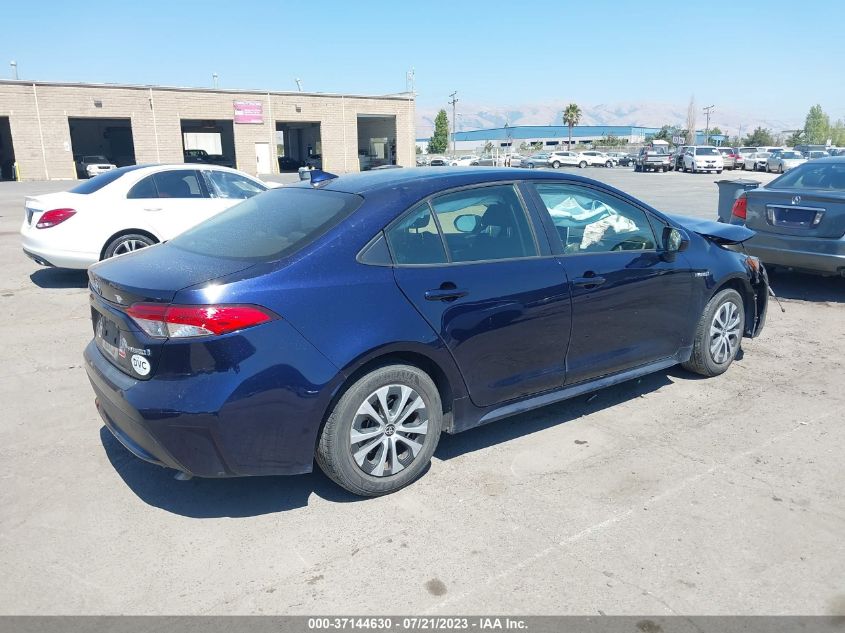 2020 TOYOTA COROLLA HYBRID LE - JTDEBRBE0LJ001077