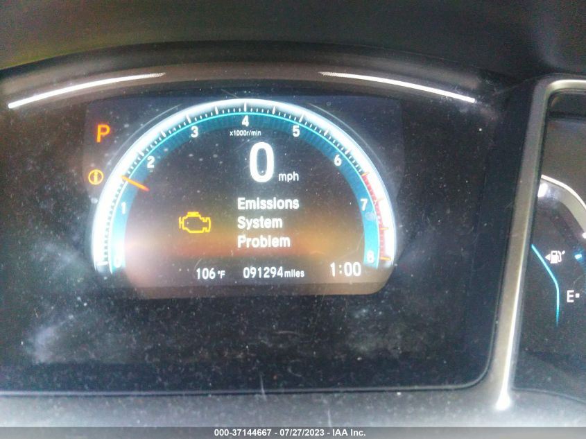 2016 HONDA CIVIC SEDAN EX-T - 19XFC1F3XGE015129