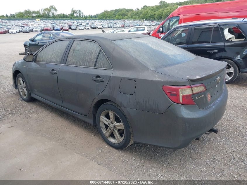 2014 TOYOTA CAMRY HYBRID LE/XLE/SE LIMITED EDITION - 4T1BD1FK5EU137846