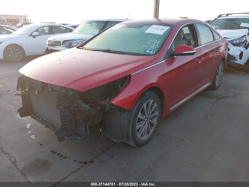 2017 HYUNDAI SONATA SPORT - 5NPE34AF3HH481657