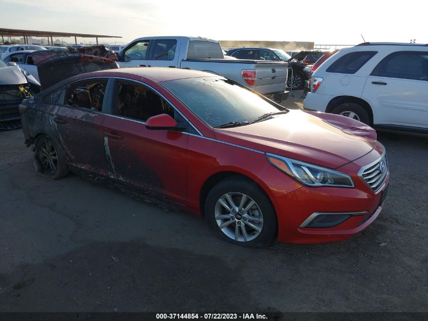 2017 HYUNDAI SONATA 2.4L - 5NPE24AF5HH530733