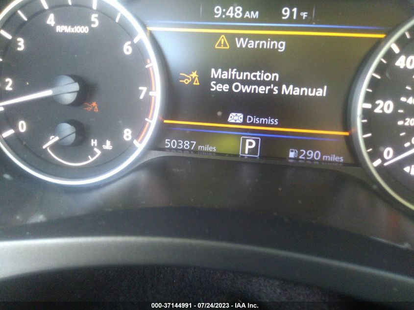 2020 NISSAN ALTIMA 2.5 SR - 1N4BL4CV1LC125435