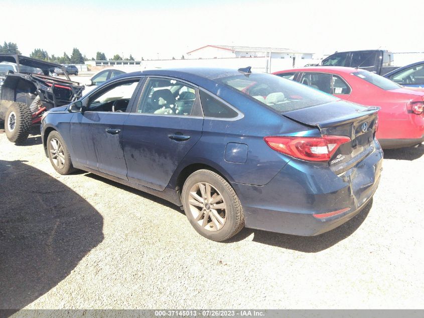 2015 HYUNDAI SONATA 2.4L SE - 5NPE24AFXFH246804