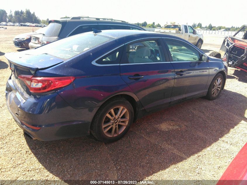 2015 HYUNDAI SONATA 2.4L SE - 5NPE24AFXFH246804