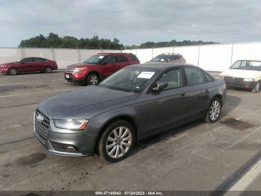 2014 AUDI A4 PREMIUM - WAUBFAFL2EN006260