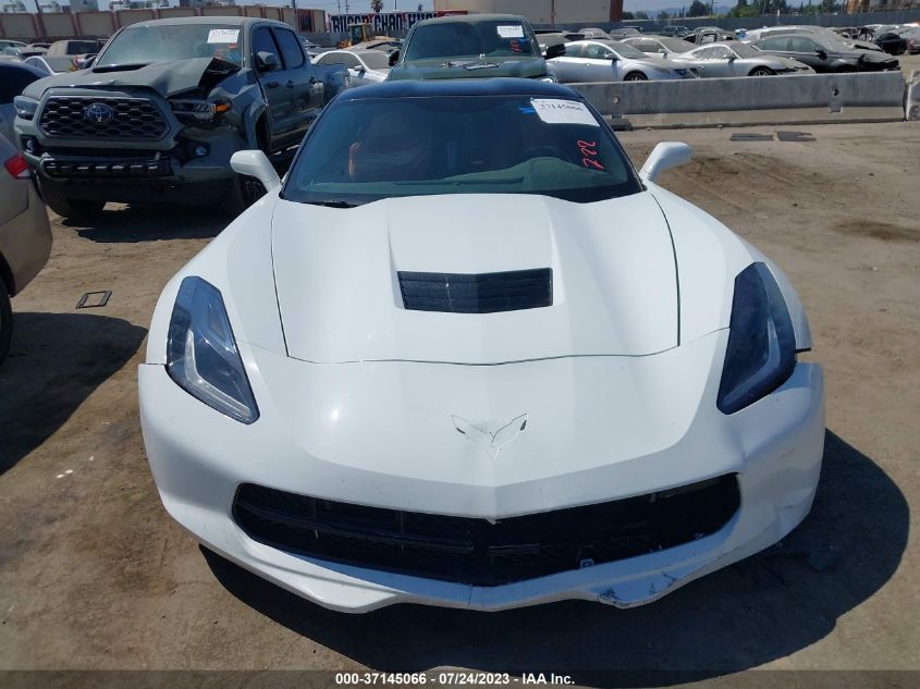 2019 CHEVROLET CORVETTE STINGRAY 1LT - 1G1YB2D72K5115682