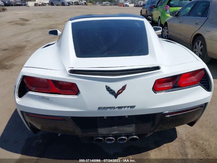 2019 CHEVROLET CORVETTE STINGRAY 1LT - 1G1YB2D72K5115682