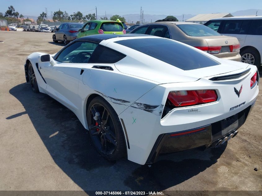 2019 CHEVROLET CORVETTE STINGRAY 1LT - 1G1YB2D72K5115682